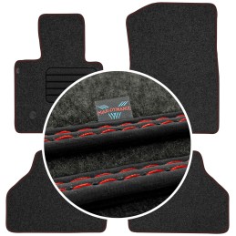 BMW X3 F25 2011-2017 Veliūriniai grindų kilimėliai MAX-DYWANIK