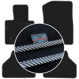 BMW X3 F25 2011-2017 Veliūriniai grindų kilimėliai MAX-DYWANIK