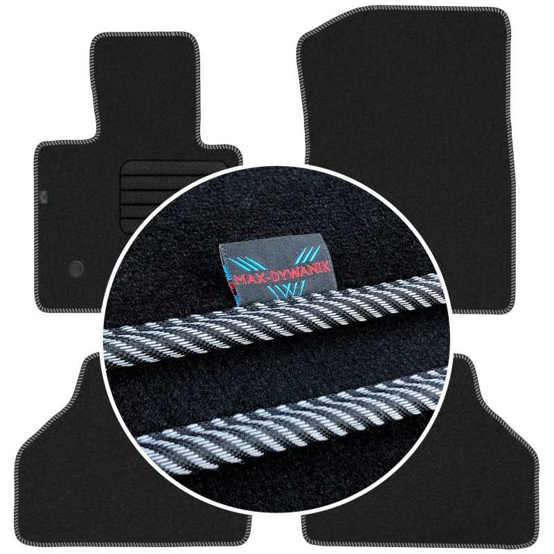 BMW X3 F25 2011-2017 Veliūriniai grindų kilimėliai MAX-DYWANIK