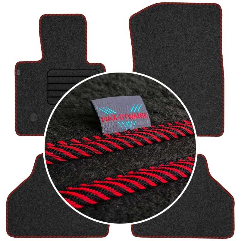 BMW X3 F25 2011-2017 Veliūriniai grindų kilimėliai MAX-DYWANIK