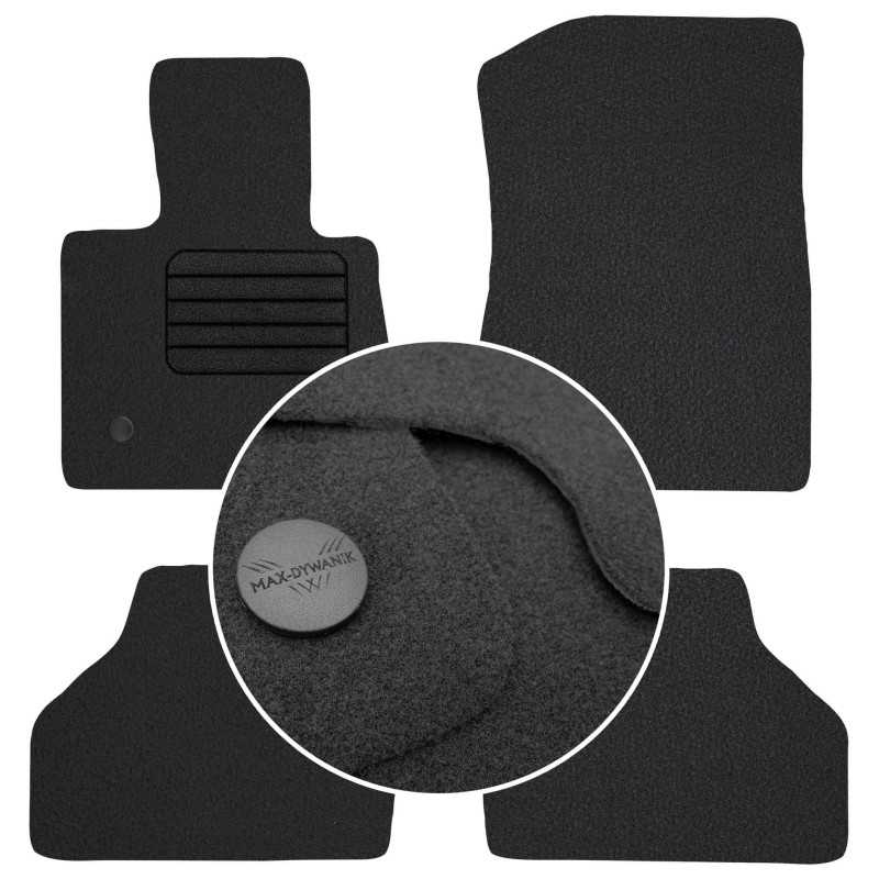 BMW X3 F25 2011-2017 Veliūriniai grindų kilimėliai MAX-DYWANIK