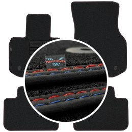BMW X3 G01 2017- MAX-DYWANIK veliūriniai kilimėliai