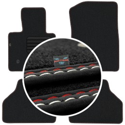 BMW X4 F26 2014-2018 Veliūriniai kilimėliai MAX-DYWANIK