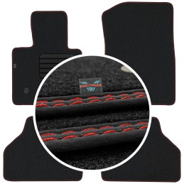 BMW X4 F26 2014-2018 Veliūriniai kilimėliai MAX-DYWANIK