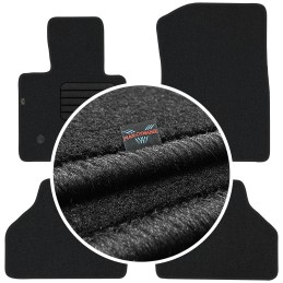 BMW X4 F26 2014-2018 Veliūriniai kilimėliai MAX-DYWANIK