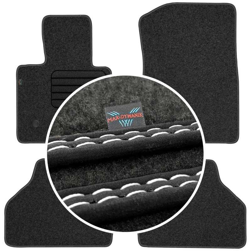 BMW X4 F26 2014-2018 Veliūriniai kilimėliai MAX-DYWANIK