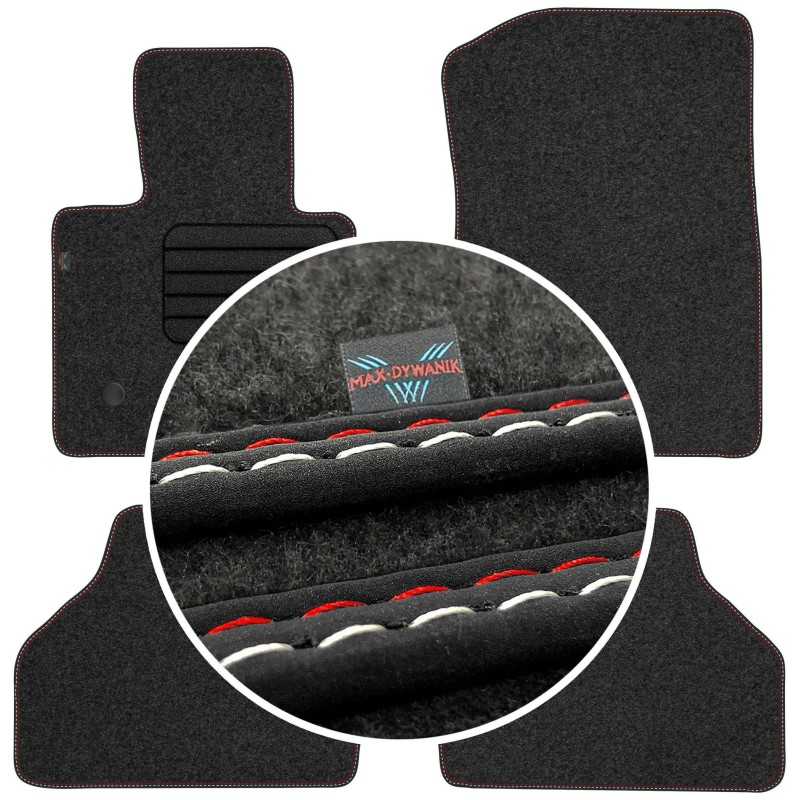 BMW X4 F26 2014-2018 Veliūriniai kilimėliai MAX-DYWANIK