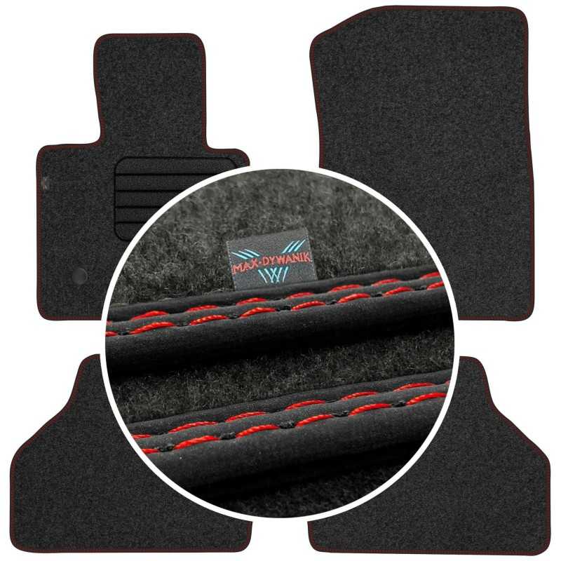 BMW X4 F26 2014-2018 Veliūriniai kilimėliai MAX-DYWANIK