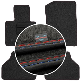 BMW X4 F26 2014-2018 Veliūriniai kilimėliai MAX-DYWANIK