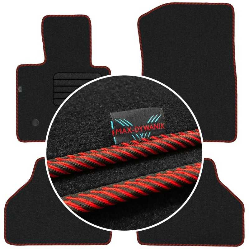 BMW X4 F26 2014-2018 Veliūriniai kilimėliai MAX-DYWANIK