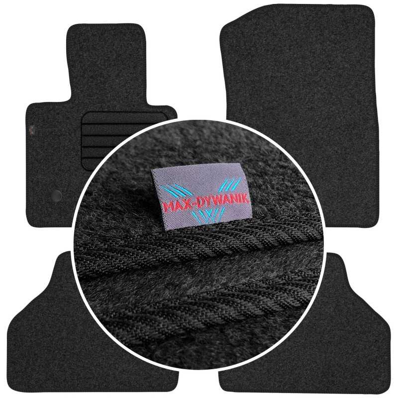 BMW X4 F26 2014-2018 Veliūriniai kilimėliai MAX-DYWANIK