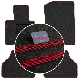 BMW X4 F26 2014-2018 Veliūriniai kilimėliai MAX-DYWANIK