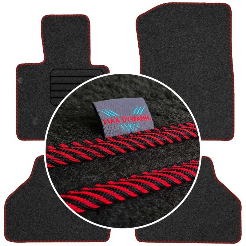 BMW X4 F26 2014-2018 Veliūriniai kilimėliai MAX-DYWANIK