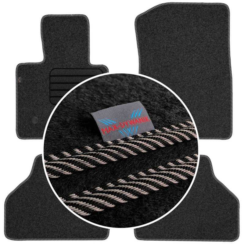 BMW X4 F26 2014-2018 Veliūriniai kilimėliai MAX-DYWANIK
