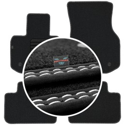 BMW X4 G02 2018- MAX-DYWANIK veliūriniai kilimėliai