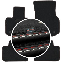 BMW X4 G02 2018- MAX-DYWANIK veliūriniai kilimėliai