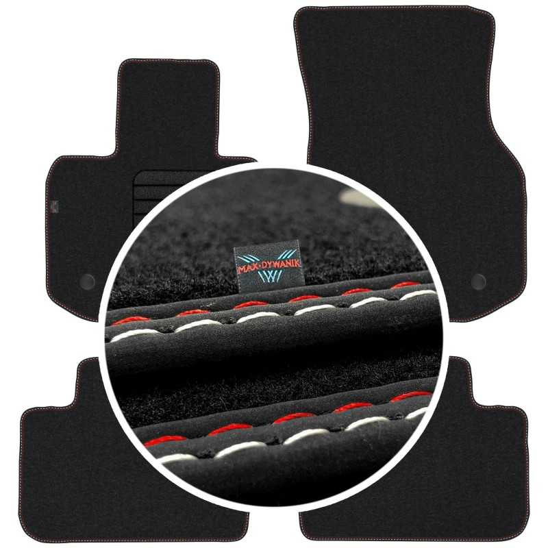 BMW X4 G02 2018- MAX-DYWANIK veliūriniai kilimėliai