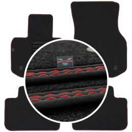 BMW X4 G02 2018- MAX-DYWANIK veliūriniai kilimėliai