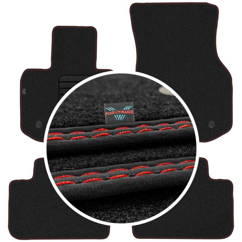 BMW X4 G02 2018- MAX-DYWANIK veliūriniai kilimėliai