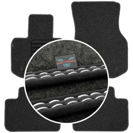 BMW X4 G02 2018- MAX-DYWANIK veliūriniai kilimėliai