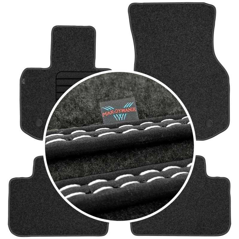 BMW X4 G02 2018- MAX-DYWANIK veliūriniai kilimėliai