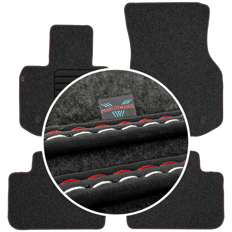 BMW X4 G02 2018- MAX-DYWANIK veliūriniai kilimėliai