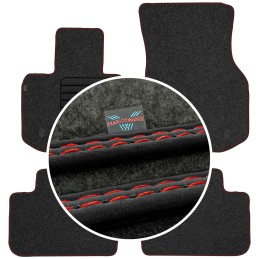 BMW X4 G02 2018- MAX-DYWANIK veliūriniai kilimėliai