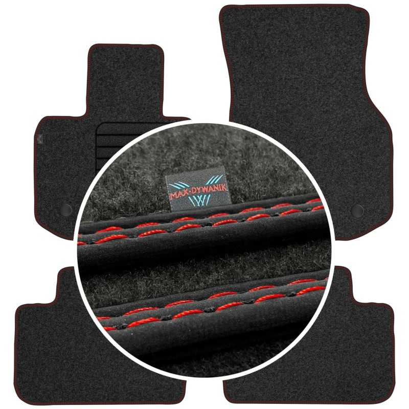 BMW X4 G02 2018- MAX-DYWANIK veliūriniai kilimėliai