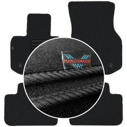 BMW X4 G02 2018- MAX-DYWANIK veliūriniai kilimėliai