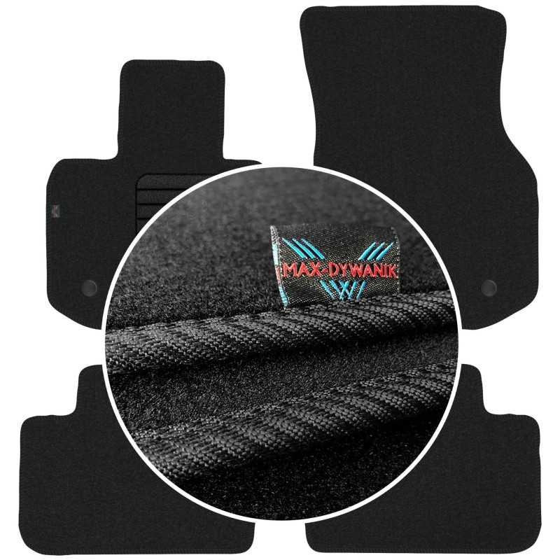 BMW X4 G02 2018- MAX-DYWANIK veliūriniai kilimėliai