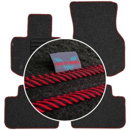 BMW X4 G02 2018- MAX-DYWANIK veliūriniai kilimėliai