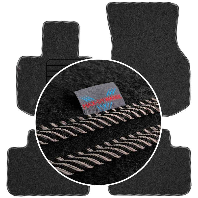 BMW X4 G02 2018- MAX-DYWANIK veliūriniai kilimėliai