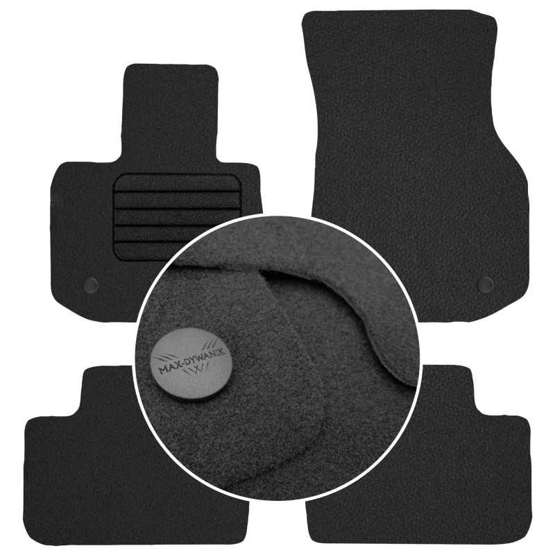BMW X4 G02 2018- MAX-DYWANIK veliūriniai kilimėliai