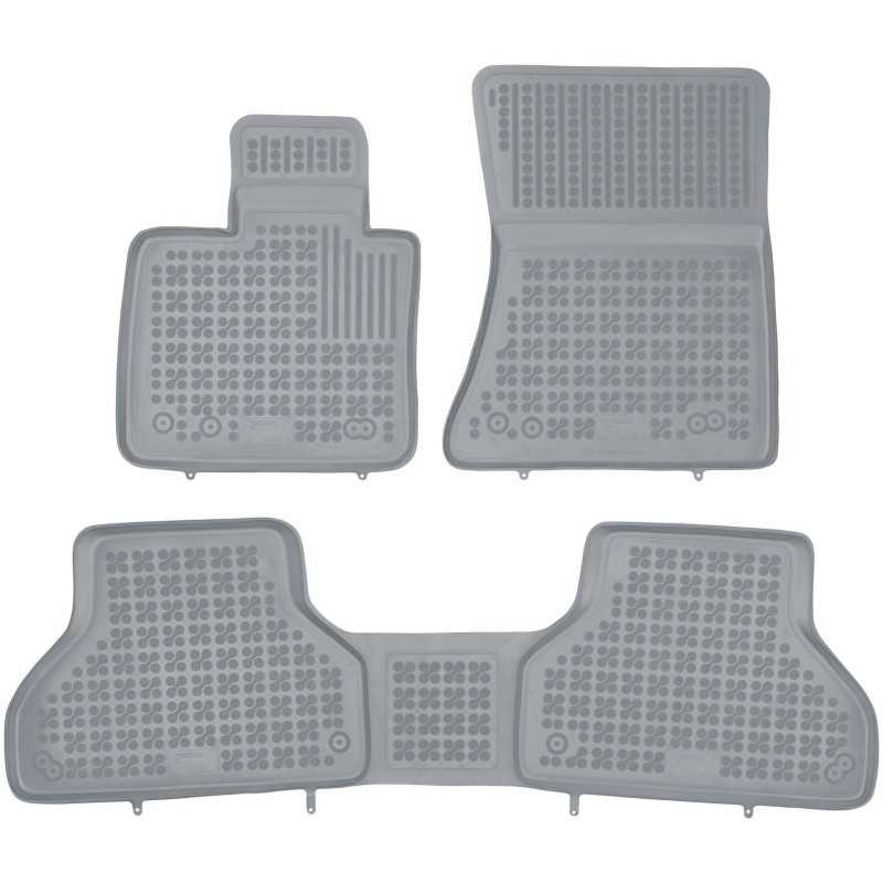 BMW X5 E70 2006-2013 m. guminiai kilimėliai REZAW GREY 200709/S