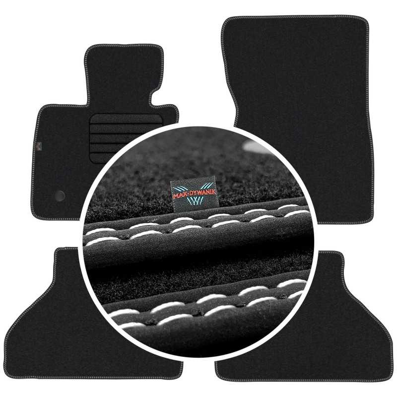 BMW X5 E70 5os 2007-2013 Veliūriniai kilimėliai MAX-DYWANIK