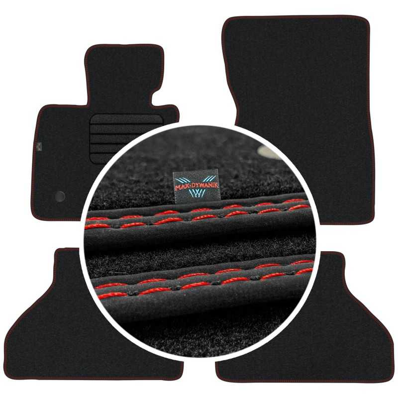 BMW X5 E70 5os 2007-2013 Veliūriniai kilimėliai MAX-DYWANIK