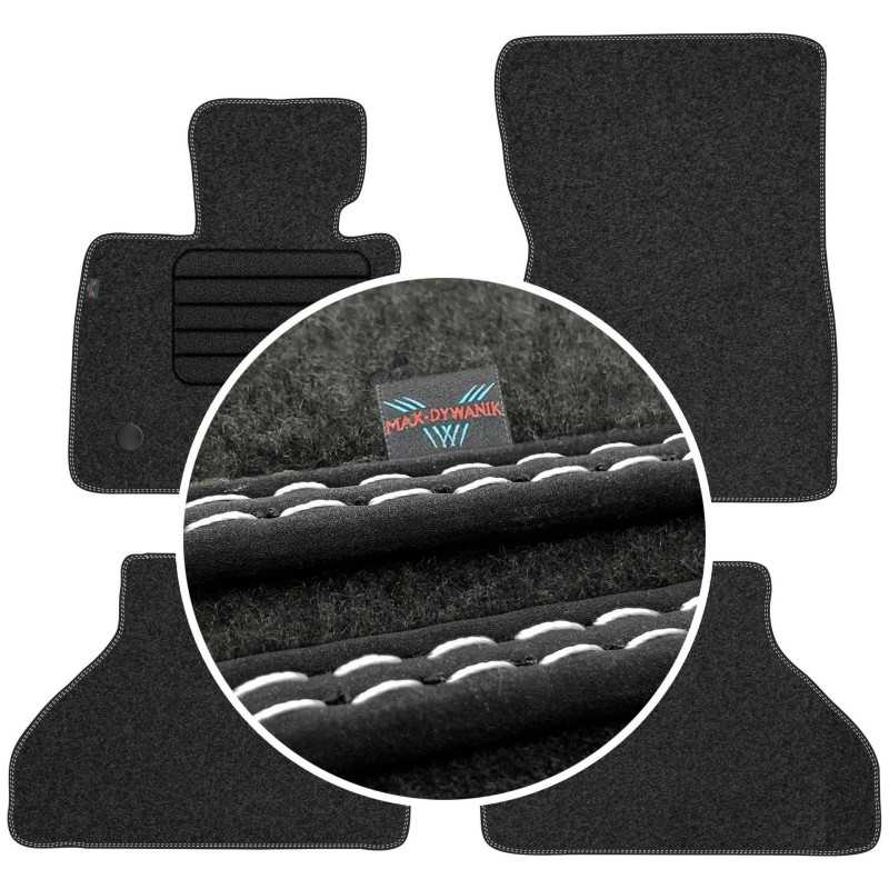 BMW X5 E70 5os 2007-2013 Veliūriniai kilimėliai MAX-DYWANIK