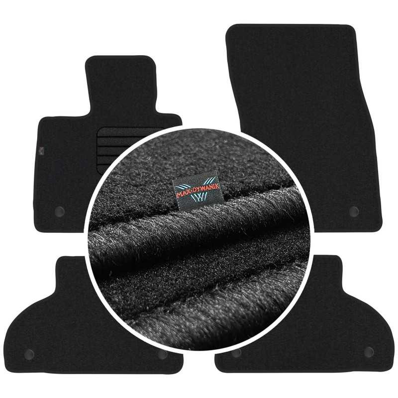 BMW X5 F15 2013-2018 Veliūriniai grindų kilimėliai MAX-DYWANIK