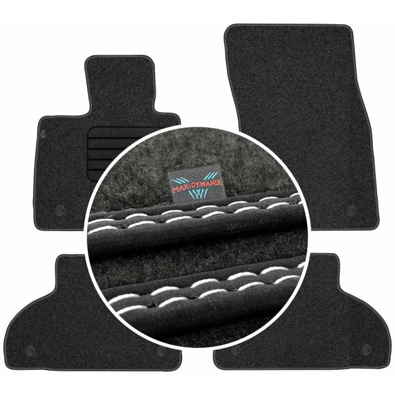 BMW X5 F15 2013-2018 Veliūriniai grindų kilimėliai MAX-DYWANIK
