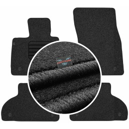 BMW X5 F15 2013-2018 Veliūriniai grindų kilimėliai MAX-DYWANIK