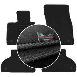 BMW X5 F15 2013-2018 Veliūriniai grindų kilimėliai MAX-DYWANIK