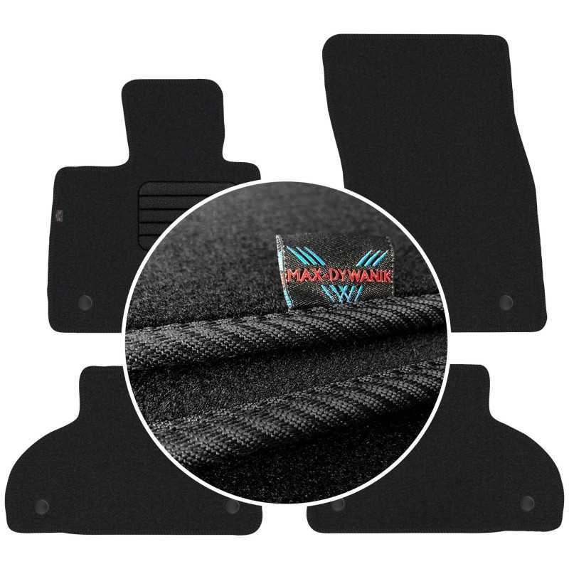 BMW X5 F15 2013-2018 Veliūriniai grindų kilimėliai MAX-DYWANIK
