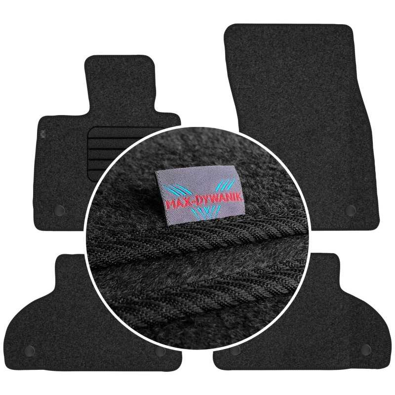 BMW X5 F15 2013-2018 Veliūriniai grindų kilimėliai MAX-DYWANIK