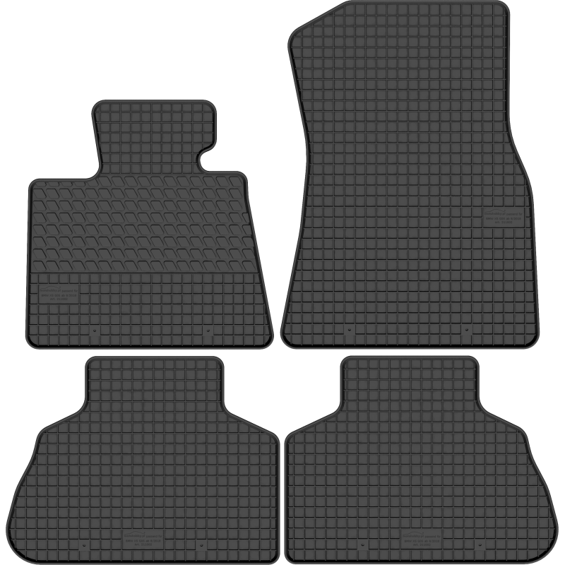 BMW X5 G05 nuo 2018 m. Guminiai kilimėliai MOTOHOBBY 211002