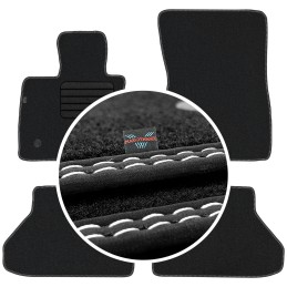 BMW X6 E71 2008-2014 Veliūriniai kilimėliai MAX-MAT