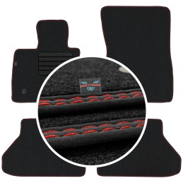 BMW X6 E71 2008-2014 Veliūriniai kilimėliai MAX-MAT