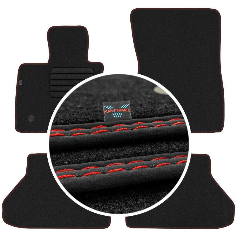 BMW X6 E71 2008-2014 Veliūriniai kilimėliai MAX-MAT