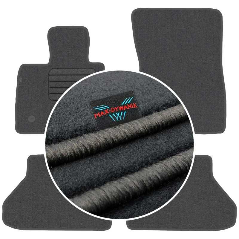 BMW X6 E71 2008-2014 Veliūriniai kilimėliai MAX-MAT