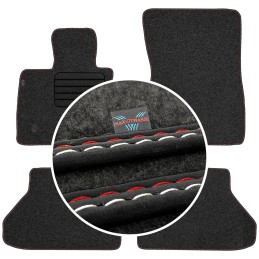 BMW X6 E71 2008-2014 Veliūriniai kilimėliai MAX-MAT