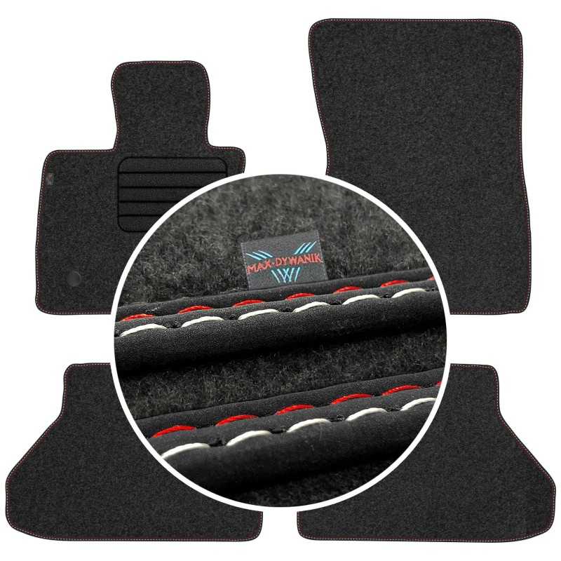 BMW X6 E71 2008-2014 Veliūriniai kilimėliai MAX-MAT